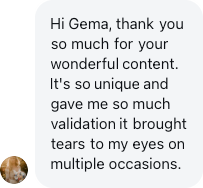 A parent: It gave me so much validation it brought tears to my eyes.