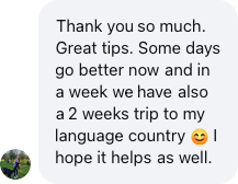 A parent: Great tips. Some days go better now.